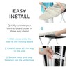 HOME GENIE Ironing Board Cover, Extra Thick Padding, Scorch Resistant