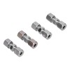 20pcs 35mm/1.38in Quick Connector Double Cutting Ring No Flanging for