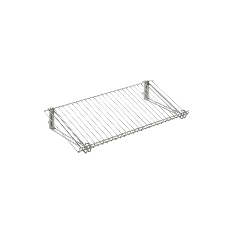 Rubbermaid Configurations Shoe Shelf, Titanium, Floating Shelves for Shoe Organization/Storage