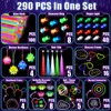 TSDATOWR Glow in the Dark Party Supplies for Kids Adults,