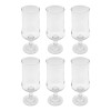 Baum Brothers Set 6 Vasos Copas Cerveceros De Vidrio 340