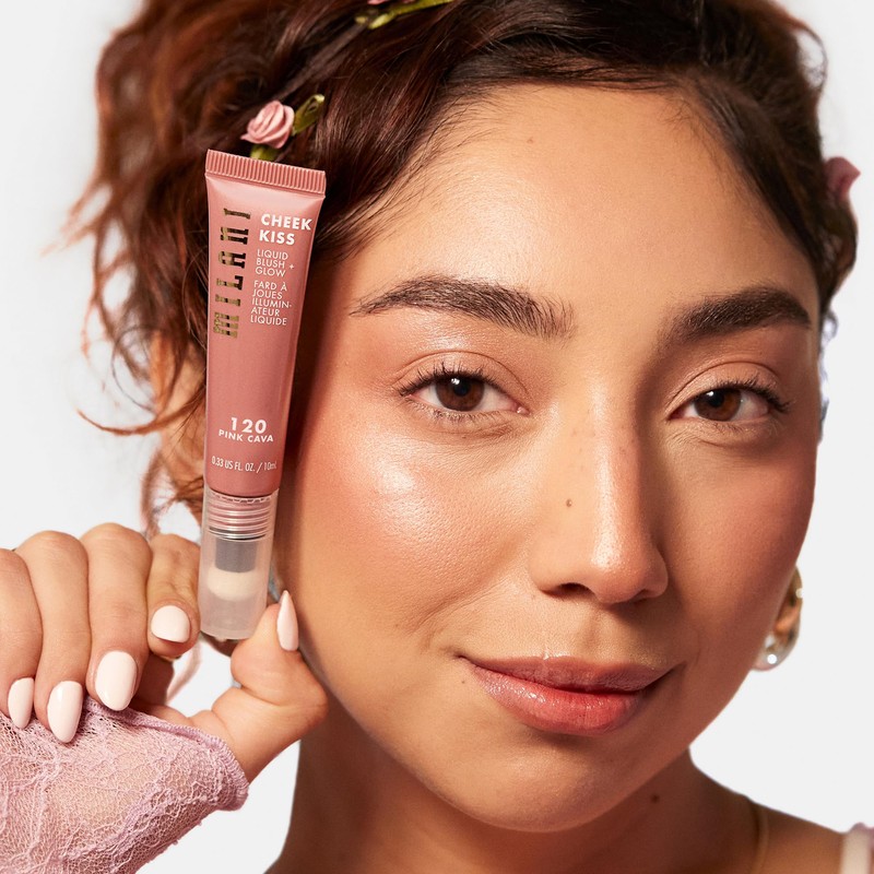 Milani Cheek Kiss Blush + Glow Highlighter - 120 Pink