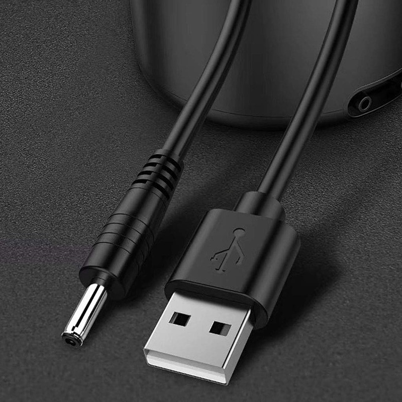 Tebatu Charging Cable,USB to DC 3.5V for Facial Cleanser USB