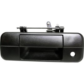For Toyota Tundra 2007-2013 Tailgate Handle | Rear | Plastic | Textured Black | Replacement For TO1915113 | 615343600307, 690900C040