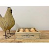 General Store Handle Wooden Sting Egg Crate