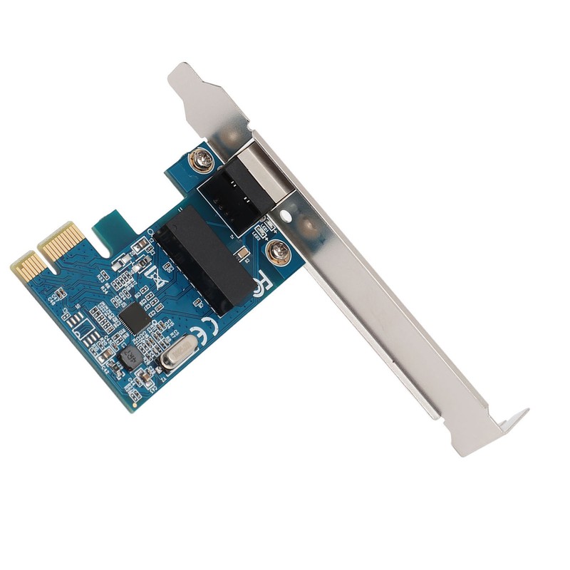 PC Network Card Single RJ45 Port Diskless Function PCIe Gigabit