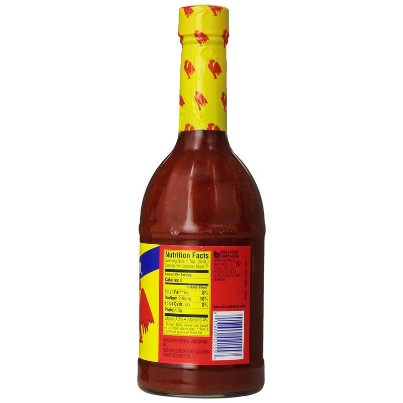 Red Rooster Louisiana Hot Sauce 12 oz