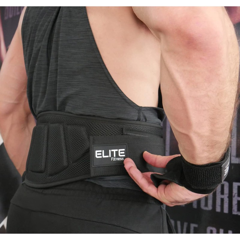 Cinturon para gimnasio, faja para soporte de espalda baja, ideal