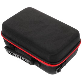 SHINEOFI DIY Multi Functional Digital Storage Bag for Cameras Padded Camera Pouch Travel Accessory Organizer Medium Black