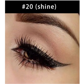 CoteMara Eyeliner Pencil Quick-Drying Eye Liner Pencils Long-Lasting Multi-Use Water-proof colored eyeliners Pigmented Eye Liner Pen (Black)