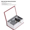 Mini Safe Box with Lock and Keys, Simulation Book for