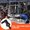 Fuel Line Connector Hose Coupling Pack of 2 Petrol Hose