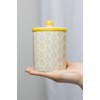 Tranquillo Storage Tin with Lid Hand Printed Ceramic Traditional 8