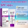 2Pcs Sunscreen SPF 100+, Sun Cream SPF 100 PA+++, Sunscreen