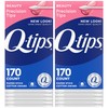 Q-tips Precision Tips Cotton Swabs 170 Count 2-Pack – Makeup