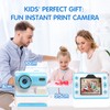 Kids Camera Instant Print, 26MP Front and Rear Camera, 1080P