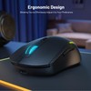 Snpurdiri 60% Wireless Gaming Keyboard and Mouse Combo,LED Backlit Rechargeable