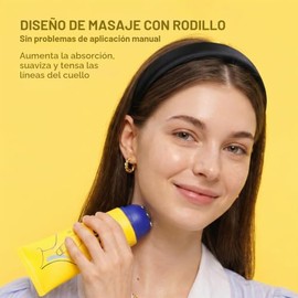 Sea Crema Reafirmante Cuello Aplicador Rodillo 150 Antiedad Hidratante Colágeno Vitamina Ácido Hialurónico