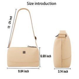 Valentoria Versatile Nylon Crossbody bags for Women Trendy, Causal Travel Messenger Sling Bag with Adjustable Straps