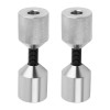 BFO 2x Flange Two Hole Pin Set Stainless Steel 1-1/8''