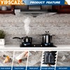 Yipscazo 1 Sheet Peel and Stick Stone Metal Tile Backsplash,