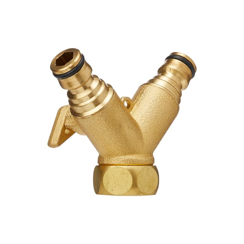 Spear & Jackson BWF14 3/4" 2 Way Brass Tap Connector,