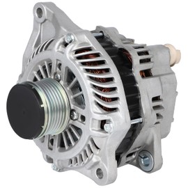GDSMOTU New Alternator Replacement for Mitsubishi for Lancer 2.4L 2009-2010 for Mitsubishi for Lancer 2.0L 2008-2010, 120AMP High Output Alternator fit 11377