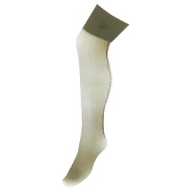 Savage X Fenty Women's Semi-Precious Thigh High Stockings, Deep Forest Green, X-Small/Small