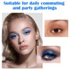 BUTBU Eyeshadow Palette, 9 Shades Blue Eyeshadow Palette, High Pigment