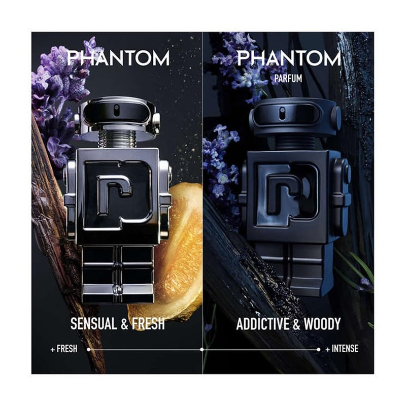 Phantom by Paco Rabanne for Men 1.7 oz Eau de