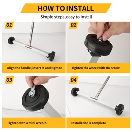 GRENPRO Magnetic Sweeper 2-Pack : Heavy Duty Nail Magnet Roller with Telescoping Handle 8.8LB Capacity for Workshop Garage Yard Construction Cleanup