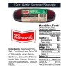 Klement's Garlic Summer Sausage, 12 Ounce