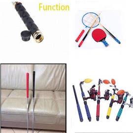 WFLNHB X-Tube Heat Shrink Wrap Tubing for Fishing Rod Grips with Non Slip and Insulation 39"&64" Lengths Durable Repair - 5 Color 14 Sizes