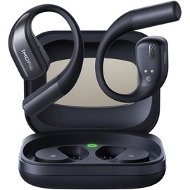 1MORE S70 Open Ear Headphones - True Wireless Bluetooth Open Earbuds，Comfortable Out of Ear Earbuds, Balance AIR+, IPX5 Waterproof, 40H Playtime, App Control, Clear Calls, Wireless Earbuds