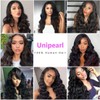 Unipearl Wavy Human Hair Bundles Hair Extensions Weave Hair Extensions