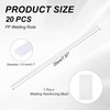 MECCANIXITY 10pcs Plastic Welding Rods, 8 Inch PP Welding Repair