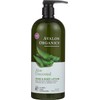 Avalon Organics Unscented Aloe Hand And Body Lotion, 32 Oz
