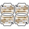 4 Sets Carburetor Rebuild Fix Kit Carb Overhaul Seals Fit