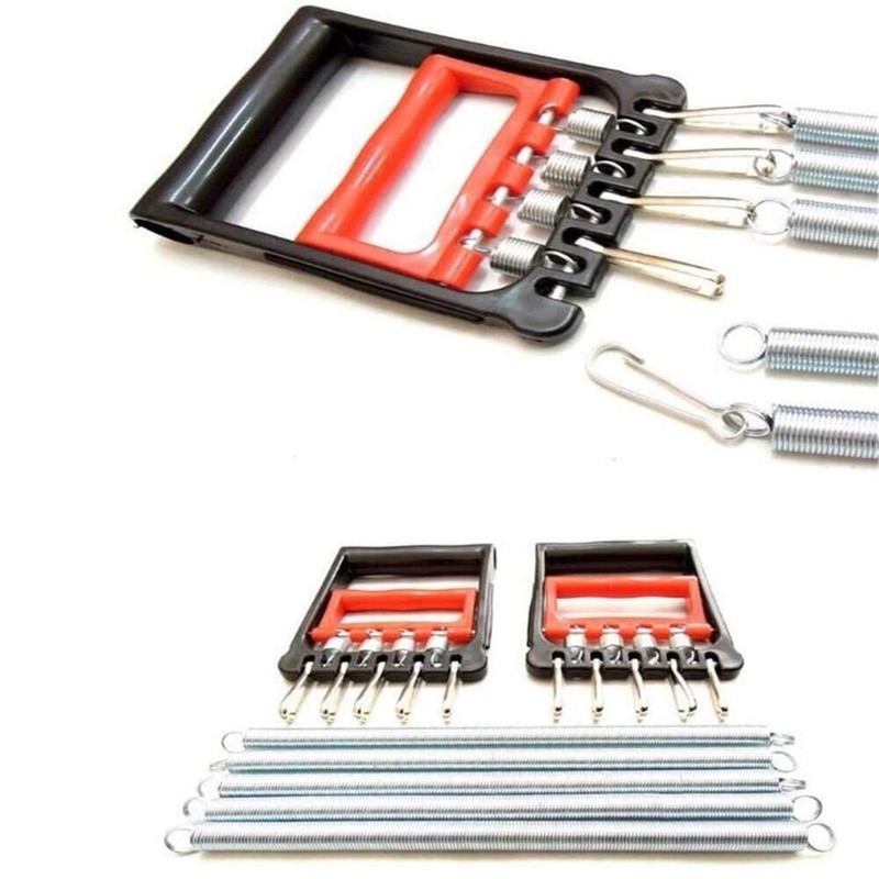 Fitness Tube Rope ?Chest Expander Hand Gripper, 5 Springs Muscle