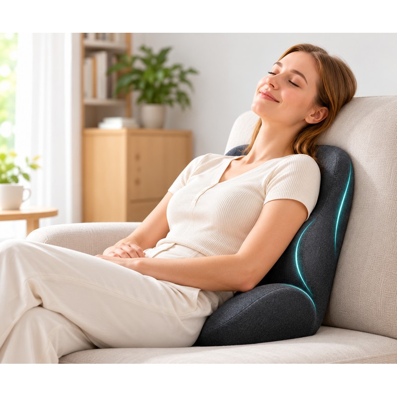 Ergonomic Memory Foam Seat Cushion for Office Chairs – Comfortable