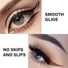 Waterproof Liquid Eyeliner Pencil Set - Black & Brown, Includes