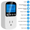 Plug in Thermostat Temperature Controller, Digital Thermostat Controlled Outlet Plug