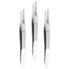 FOMIYES Ergonomic Stainless Steel Tweezers for Women's Facial Hair Removal