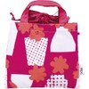 Wpc. 8963-261 Rain Umbrella, Flower Base, Mini, Red, 19.7 inches