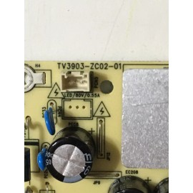 ONN 100012584 POWER SUPPLY BOARD TV3903-ZC02-01
