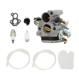 Yunnergo 574719402 545072601 586936202 545061801 Carburetor Compatible with C1T-W33C 235 235E 236 240 240E CS2234 CS2238 CS2234S CS2238S Chainsaw Carbwith with Fuel Line Chainsaw CCA13