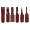 Utoolmart 6Pcs Slotted Bits Set,1/4 Inch Hex Shank Magnetic SL2-SL6
