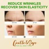 Forehead Wrinkle Patches 12Pcs with Smile Line Patches 24Pcs with