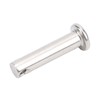 50Pcs Round Clevis Pins Flat Head 304 Stainless Steel Locating