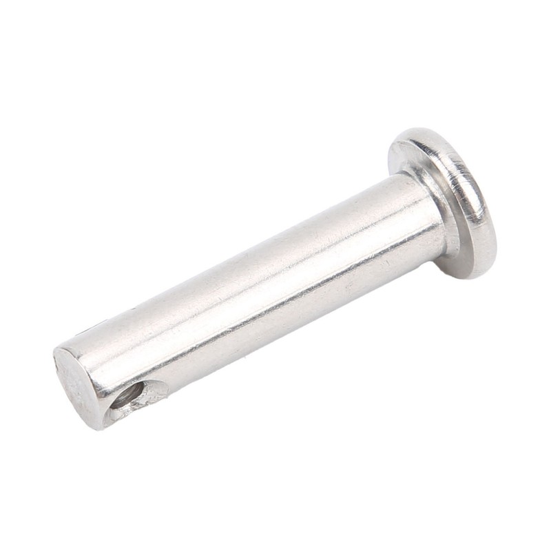 50Pcs Round Clevis Pins Flat Head 304 Stainless Steel Locating